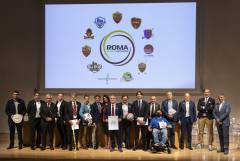 Roma Sports Network si presenta all'Ara Pacis