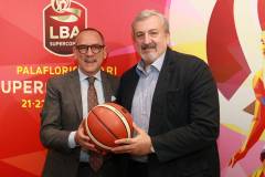 Presentata a Bari la Supercoppa 2019. Il presidente LBA Bianchi: