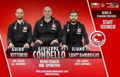 Condello e il suo staff le certezze della nuova stagione