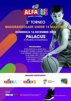 Domenica 16 dicembre il torneo Under 14