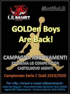 Ufficialmente aperta la campagna abbonamenti della E80 Bema LG Competition per la stagione 2019/20