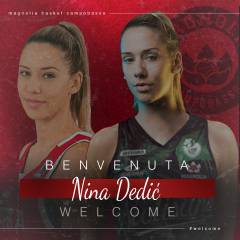 La Molisana Magnolia, sotto canestro arriva la balcanica Nina Dedić