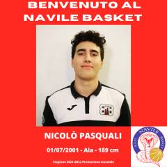 Nicolò Pasquali, un altro prospetto per rinforzare il Navile Basket