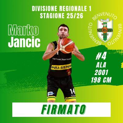 NormannaBasketMelfi_20250909_NuovoRinforzoPerLaDR1202526MarkoJancic.jpg