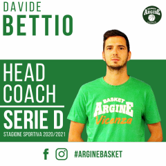 Davide Bettio confermato al timone della SERIE D green!