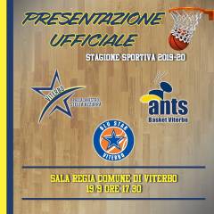 Presentazione stagione sportiva Pallacanestro Stella Azzurra VT, Ants e Blu Star
