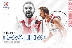 ALLIANZ PALLACANESTRO TRIESTE, RINNOVATO L'ACCORDO CON DANIELE CAVALIERO