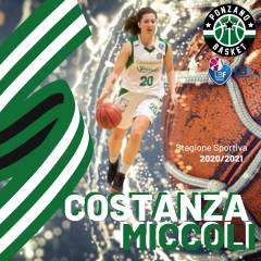 Si riparte da Costanza Miccoli