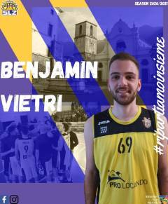 La Slz Solofra riconferma Benjamin Vietri