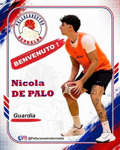 Nicola De Palo è un nuovo giocatore della Pallacanestro Bernalda