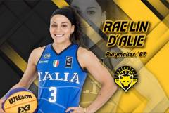 Il primo nome del Fila 2023/24 è quello di una campionessa del mondo: benvenuta Rae Lin D'Alie!
