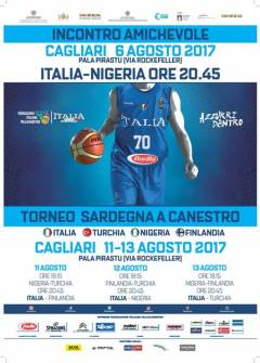 Nazionale a Cagliari ad Agosto: il 6 amichevole con la Nigeria e dall'11 al 13 agosto il Trofeo