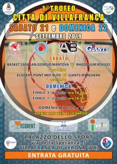 Nel weekend la prima edizione con Alpo che ospita San Giorgio Mantova, Giants Marghera e Rhodigium