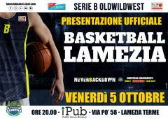 Presentazione ufficiale Basketball Lamezia 2018-19