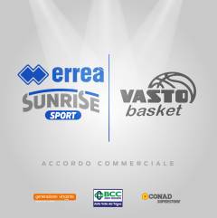 Sarà Erreà lo sponsor tecnico della Vasto Basket