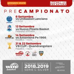 Vasto Basket presenta il #precampionato.