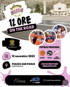 Logo 12 Ore Sport On the Road: 1° tappa Borgonuovo