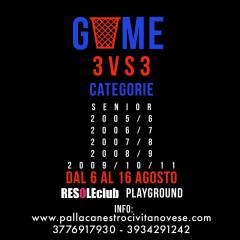 Logo 3vs3 Beach Basket ResoleClub 2020