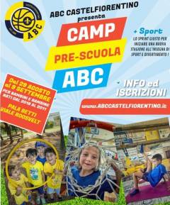 Logo Camp pre-scuola Abc 2022