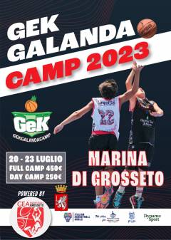 Logo Gek Galanda Camp Grosseto 2023