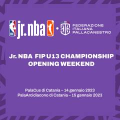 Logo JR. NBA Fip Championship U13 2023 - Sicilia