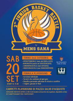 Logo Junior Basket Battle 2025