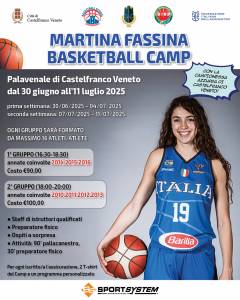 Logo Martina Fassina Basketball Camp 2025