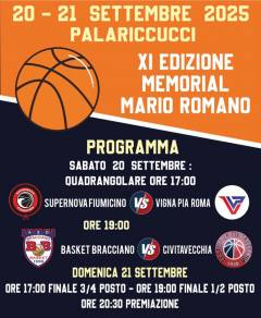 Logo Memorial Mario Romano 2025