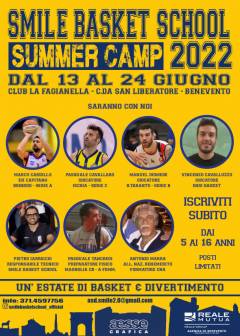 Logo Smile Basket School Summer Camp 2022