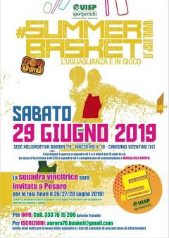 Logo #5 Summer Basket Tour UISP