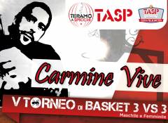 Logo v° Torneo 3vs3 "Carmine Vive"