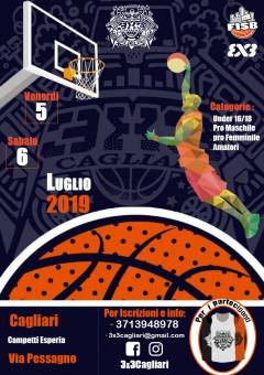 Logo II° Torneo 3x3 Cagliari