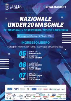Logo XXII° Torneo Internazionale U20 di Domegge