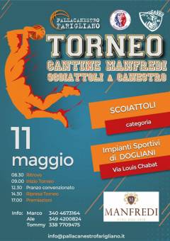 Logo Torneo Scoiattoli a Canestro 2025