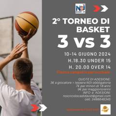 Logo Torneo di Basket 3x3 NOI Cadidavid VR