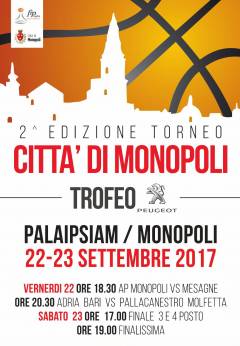 Logo IIº Trofeo Città di Monopoli