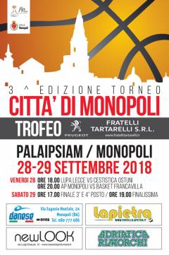 Logo IIIº Trofeo Città di Monopoli