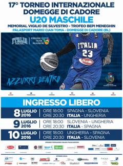 Logo Torneo U20 di Domegge - XVII Ed.